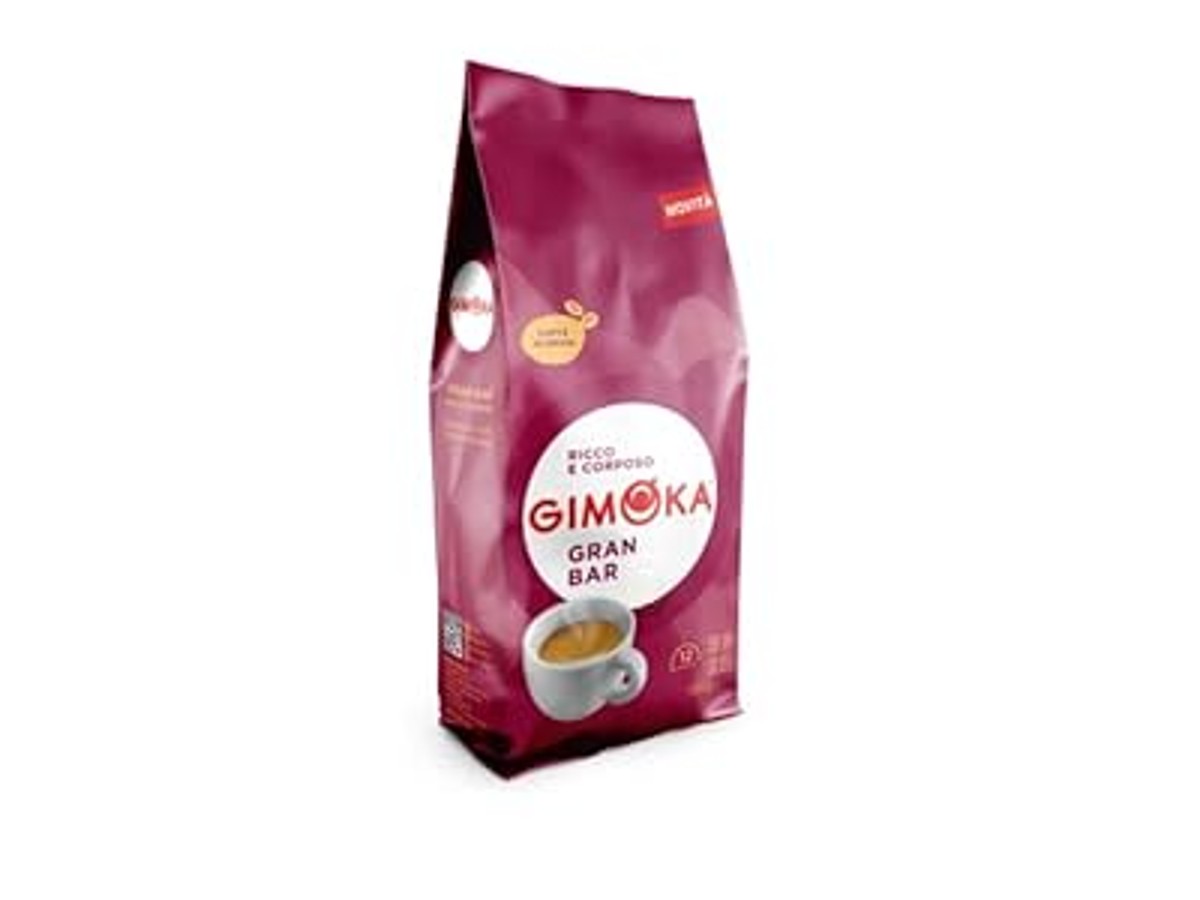 Gimoka – Kaffeebohnen – 1 kg – Gran Bar Mischung – Intensität 12 – hergestellt in Italien ...