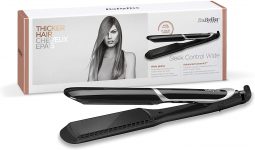 BaByliss Sleek Control Wide Glätteisen mit Ionen-Technologie und extra langen & breiten Platten mit Turmalin-Keramik