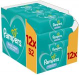 Pampers Fresh Clean ıslak mendil 12 paket (12 x 52 adet), 624 ıslak mendil Spar-Abo ile 8,87