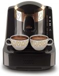 Arzum Okka kahve makinesi Yüksek kaliteli modern Türk mocha makinesi OK001b siyah / bakır, renk: siyah, paslanmaz çelik