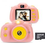 Yidarton Kinderkamera HD Digital Kamera für Kinder Selfie Kamera Wiederaufladbare Kids Camera