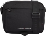 Tommy Hilfiger TH ELEMENT MINI MESSENGER Umhängetasche Herren, Schwarz (Black), OS