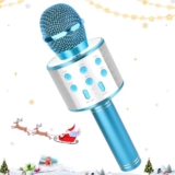 Drahtloses Bluetooth Mikrofon Karaoke, Karaoke Mikrofon Kinder Spielzeug