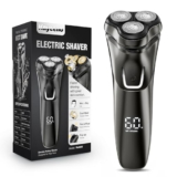 Rasierer Herren Elektrisch, Kayeeno Rechargeable Elektrischer Nass und Trockenrasierer