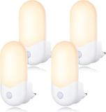 muyuua Nachtlicht Steckdose mit Dämmerungssensor – 4 Stück