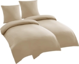 PHF 4teilig Bettwäsche 135×200, Bettbezüge 135×200 cm mit 2er Kissenbezüge 80×80 cm