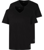 TOM TAILOR Herren T-Shirt mit V-Ausschnitt im Doppelpack