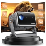 Mini Beamer【Autofokus & Trapezkorrektur】 Tragbarer Beamer 1080P FHD unterstützt