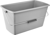 keeeper Putzeimer Bent, 13 l, Rechteckig, Polypropylen, 42 x 22 x 22,5 cm, Nordic Grey