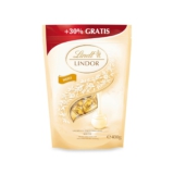Lindt Schokolade LINDOR Kugeln weiß | 400 g | Ca. 30 Schokoladen Kugeln