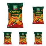 funny-frisch Chipsfrisch Peperoni 150g (Packung mit 5)