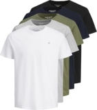JACK & JONES Male T-Shirt Logo Rundhals T-Shirt