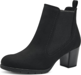 MARCO TOZZI Damen Chelsea Boots mit Absatz zum Schlupfen