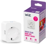 WiZ Smart Plug, smarte Steckdose zur Steuerung von Lampen und Geräten inkl. Stromverbrauchsmesser