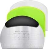 Vicloon Edelstahl Teigschneider, 3-teiliges Set