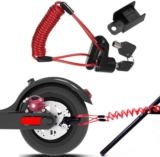Bremsscheibenschloss,Scooter Stahldraht Schloss,Scheibenbremsenschloss