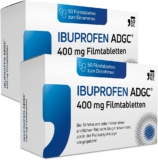 IBUPROFEN ADGC® 400mg Set 2x 50 Stück