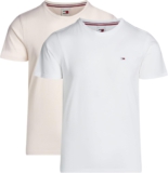 Tommy Jeans Herren TJM Xslim 2Pack Jersey Tee EXT Kurzarm Strickoberteile