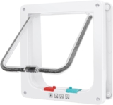 Katzentür, Sicherheits-Haustier-Tür mit 4-Wege-Schloss