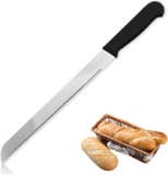 JeiibrZui Scharfe Edelstahl Frühstücksmesser