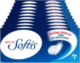 Softis 4-lagige Taschentücher | 300 Päckchen Einweg-Taschentücher (30 x 10)