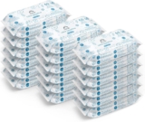 Amazon-Marke – Mama Bear Ultra Sensitive Baby Feuchttücher, Unparfümiert, 1080 Stück (18 packungen mit 60)