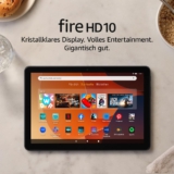 Fire HD 10-Tablet 2023 (Neueste Generation), für Entspannung optimiert, brillantes 10,1-Zoll-Full-HD-Display
