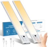 EGARNGY Schranklicht Mit Bewegungsmelder, Schrankbeleuchtung, Led Schrankbeleuchtung Mit 20cm