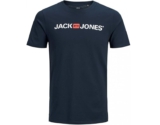 JACK & JONES Male T-Shirt Logo Rundhals T-Shirt