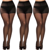 YOGINGO 3 Paar Strumpfhosen für Damen