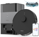 FIXR Saugroboter mit Wischfunktion und Absaugstation, 3.5L Staubsauger Roboter,