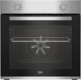 Beko BBIE12000X b100 Einbaubackofen, 66 l Volumen des Garraums