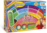 CRAZE Loops Rainbow Box | Regenbogen Loom Bänder Set mit 1000