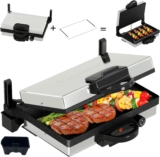 Kontaktgrill, Scheffler 2000W Optigrill,Multi grill, Lahmacun Makinasi