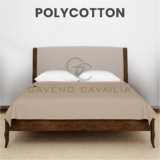 GC GAVENO CAVAILIA Einfarbige Bettwäsche mit Rautenmuster Pflegeleichtes Bettlaken