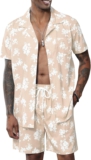 Fastkoala Herren Hawaii Outfits Sets