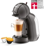 NESCAFÉ DOLCE GUSTO MINI ME by KRUPS arctic-grey/ schwarz automatische Kaffeekapselmaschine