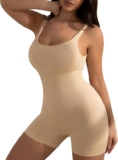 GOLD CARP Shapewear Damen Body Bauchweg Formende Bodys Nahtlos
