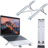 KLIM Steady – Laptop Ständer und Tabletständer + Leichter, Robuster Aluminiumrahmen