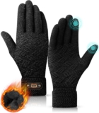 DOVAVA Handschuhe Fingerlos Herren Damen,Winterhandschuhe Touchscreen
