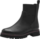 MARCO TOZZI Damen Chelsea Boots Vegan zum Schlupfen