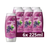 Duschdas Duschgel Acai Berry Duschbad mit Fresh-Energy- 6 x 225 ml