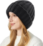 FORVEVO Mütze Damen Winter, Thermo Wintermütze mit Fleece