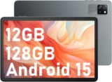 Blackview Tablet Android 15 Tab60 WiFi 10 Zoll PC Tablet, 12GB(4+8Expansión) RAM + 128GB ROM
