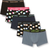 JACK & JONES Herren Boxershorts 5er-Pack