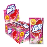 Chupa Chups Crazy Dips Erdbeere, 24er Thekendisplay