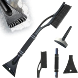 Huiyuenuo Eiskratzer Auto mit Besen