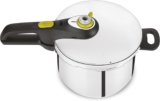 Tefal Secure 5 Schnellkochtopf P25307 | inklusive Dampfkorb mit Dreifuß | 6 L
