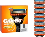 Gillette Fusion 5 Power Rasierklingen für Rasierer, 8 Ersatzklingen für Nassrasierer