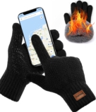 FORVEVO Handschuhe Herren Damen, Rutschfest Thermo